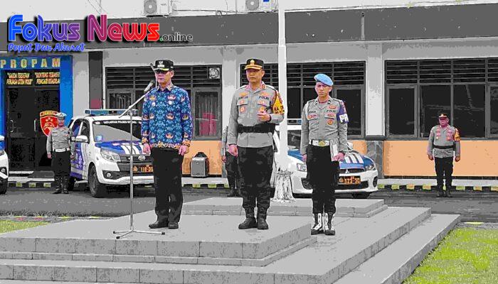 Polres Bitung Gelar Apel Pasukan Operasi Ketupat Samrat 2026