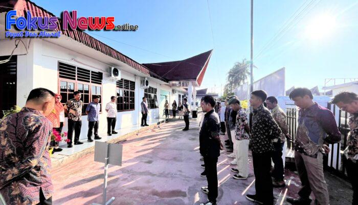 Apel Pagi Kantor Pertanahan Kabupaten Tapanuli Utara : Teguhkan Disiplin Dan Integritas