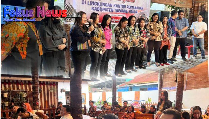 Kantor Pertanahan Kabupaten Tapanuli Utara Laksanakan Pelepasan P3K dan Buka Puasa Bersama