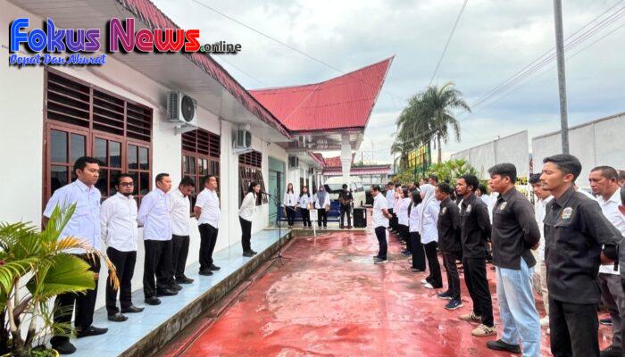 Rutinitas Apel Pagi Bangkitkan Semangat Disiplin Dan Integritas Pegawai Kantor Pertanahan Kabupaten Tapanuli Utara