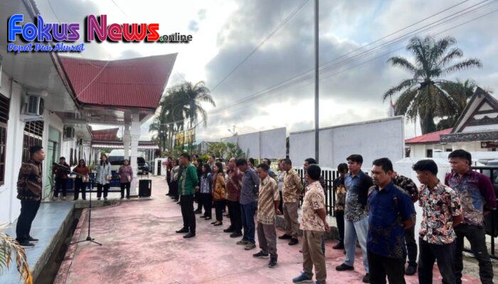 Apel Pagi, Kantor Pertanahan Kabupaten Tapanuli Utara Teguhkan Disiplin dan Integritas