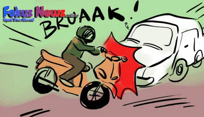 Laka Maut di Bitung, Renggut Nyawa Pengendara Motor