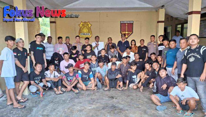 Akhir dari Ketegangan: Dua Kelompok Pemuda Sepakat Berdamai di  Polsek Aertembaga
