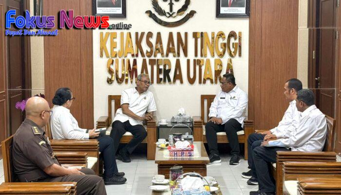 Silaturahmi Kanwil BPN Sumut ke Kejati Sumut