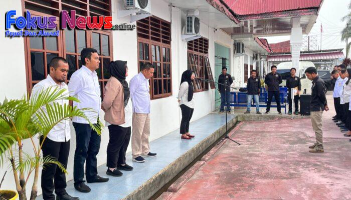 Apel Pagi, Kantor Pertanahan Kabupaten Tapanuli Utara Teguhkan Disiplin dan Integritas 