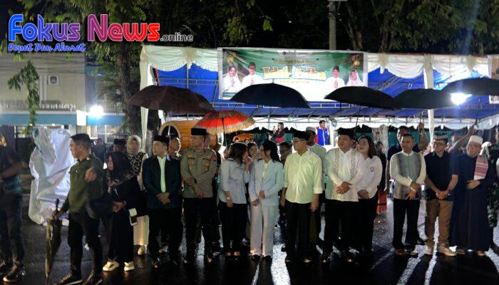 Polres Bitung Bersama Forkopimda Amankan Pawai Takbiran Idul Adha 1447 H