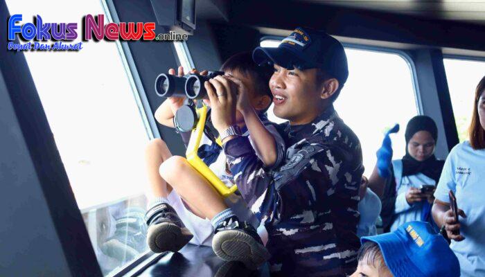 Murid TK Hang Tuah Manado dan Bitung Belajar Dunia Maritim di KRI Teluk Calang-524