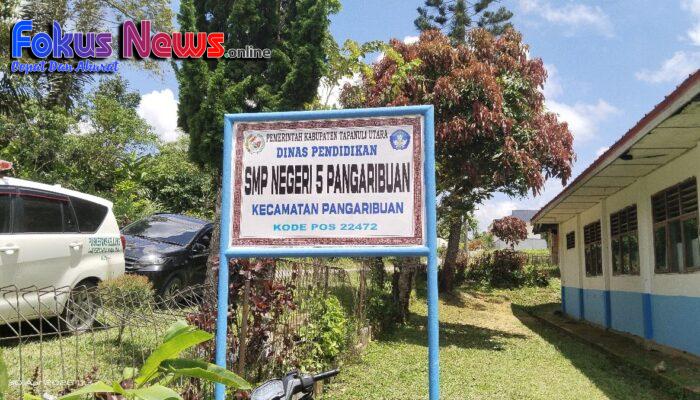 SMP Negeri 5 Pangaribuan Sekolah Terburuk Dalam Pengelolaan Dana Bos Untuk Pemeliharaan Sarpras Di Kabupaten Tapanuli Utara, Revitalisasi Juga Diduga Bermasalah?