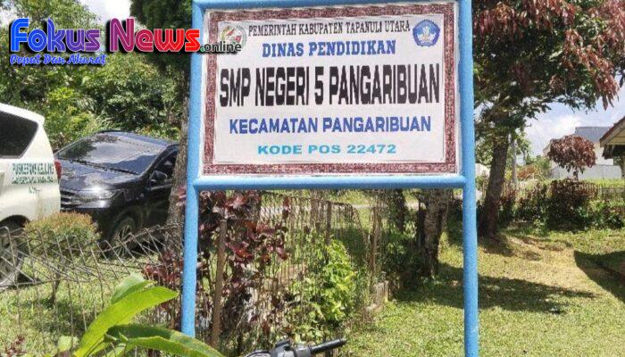 Kepala Sekolah SMP Negeri 5 Pangaribuan Klarifikasi Terkait Dana Bos Sarpras Dan Revitalisasi Bangunan