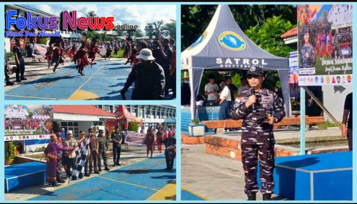 Kolonel Laut Marvill Marfel Frits, Tegaskan Semangat Persatuan dalam Parade Kebudayaan Nusantara