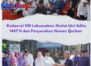 Laksda TNI Dery Triesananto Suhendi Pimpin Sholat Idul Adha dan Penyaluran Kurban