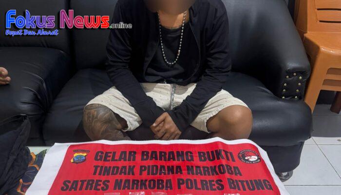 Sabu Puluhan Gram Disembunyikan Dalam Rumah, Warga Matuari Diamankan