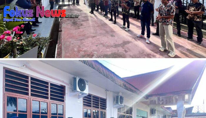 Kantor Pertanahan Kabupaten Tapanuli Utara Gelar Apel Pagi Teguhkan Disiplin dan Integritas