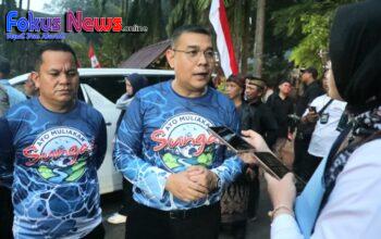 Hadiri Gerakan Nasional “AYO Muliakan Sungai”, Wamen Ossy: Memuliakan Sungai Berarti Memuliakan Negara