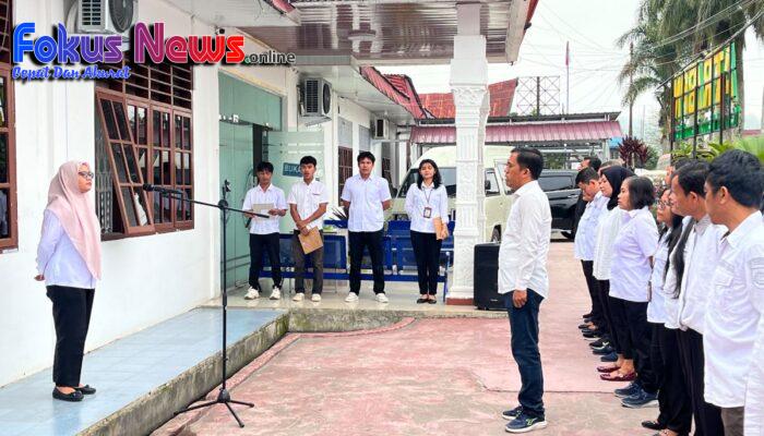 Rutinitas Apel Pagi Kantor Pertanahan Kabupaten Tapanuli Utara Harapkan Perkuat Disiplin Dan Integritass