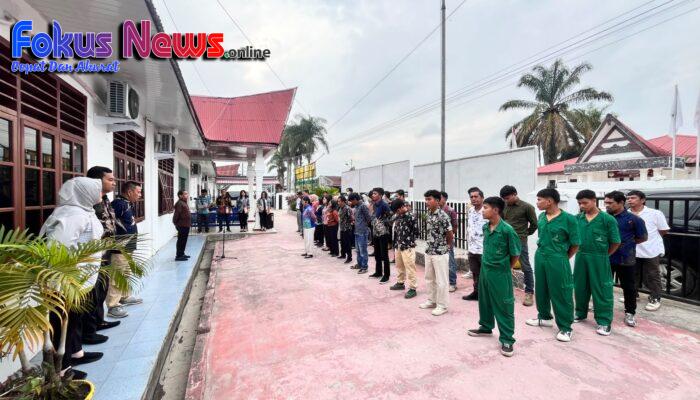 Apel Pagi, Kantor Pertanahan Kabupaten Tapanuli Utara Teguhkan Disiplin dan Integritas 